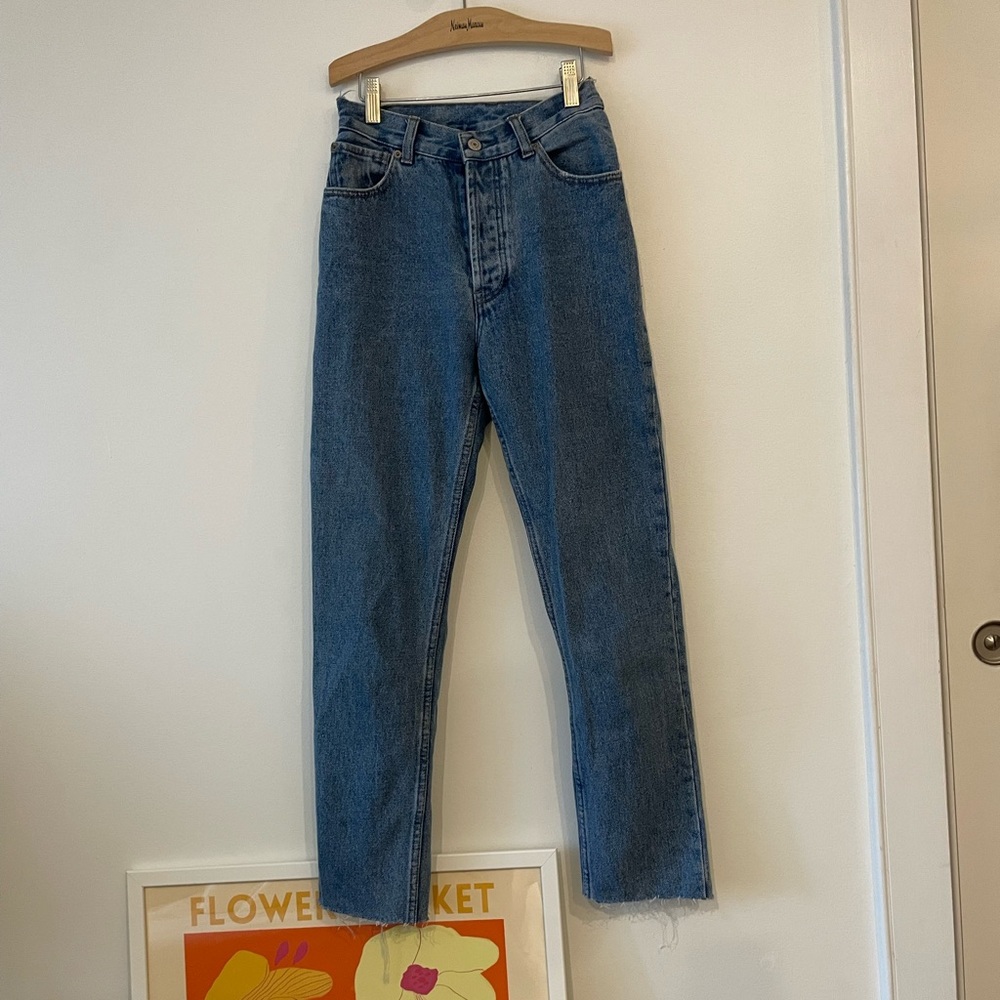 Brandy Melville button up jean